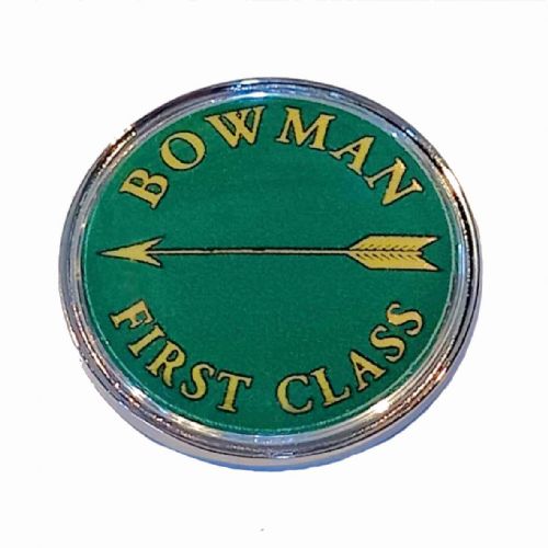 Bowman Class standard round badge
